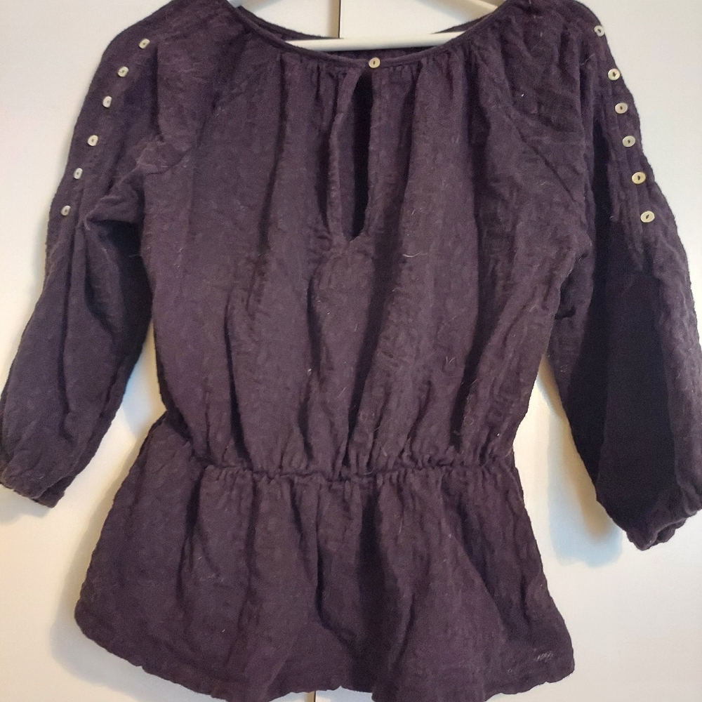 Black Lucky Brand Top - Picture 3 of 3
